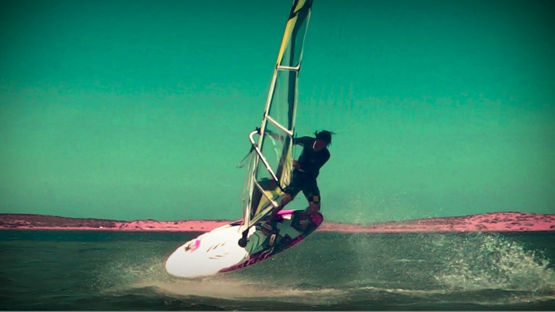 Windsurfing w Slow Motion